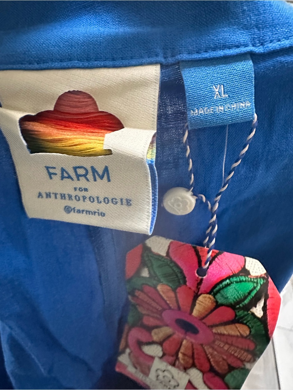 NWT Farm Rio x Anthropologie Destination Shorts Size XL - Picture 6 of 6